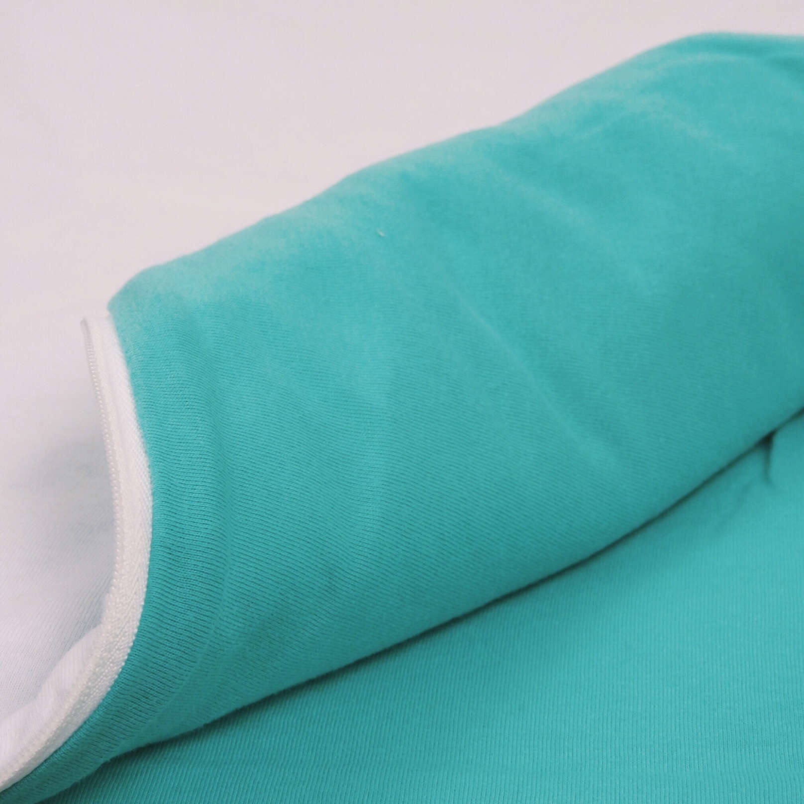 The Aurora Baby Sleeping Bag – Mint & White, Beautifully Balanced