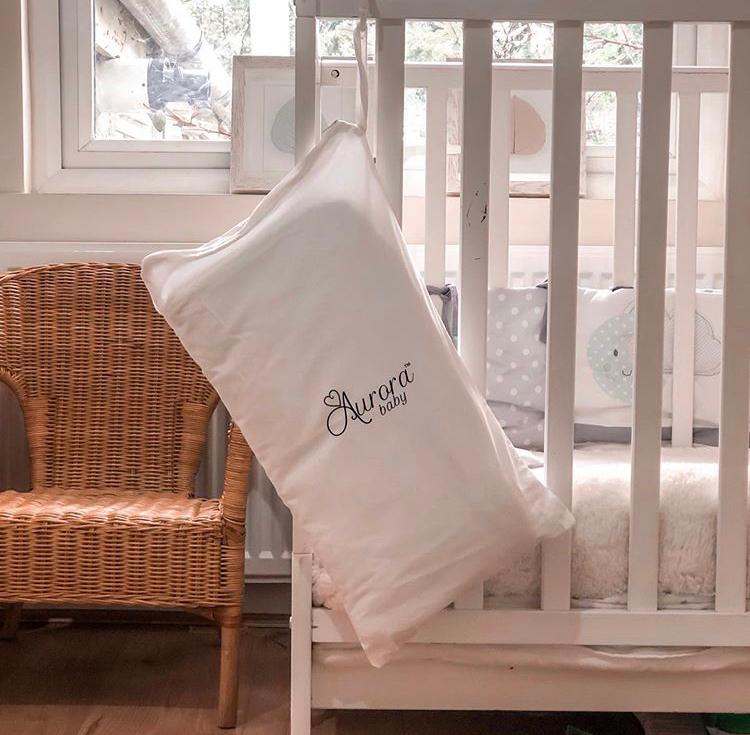 The Aurora Baby Sleeping Bag – Mint & White, Beautifully Balanced