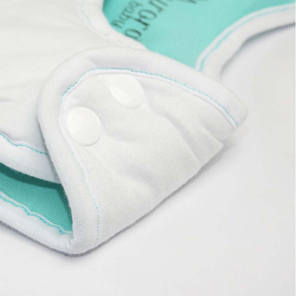 The Aurora Baby Sleeping Bag – Mint & White, Beautifully Balanced